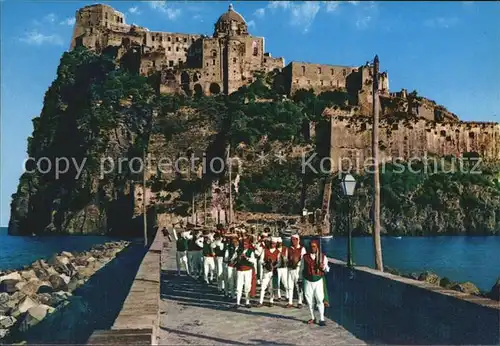 Ischia Argonische Schloss Indrezzata Kat. 