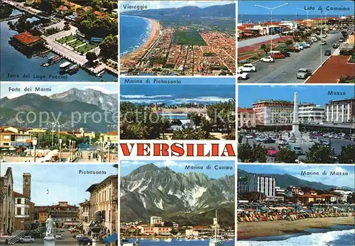 Versilia Massa Lido di Camaiore Forte dei Marmi Kat. Italien