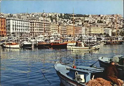 Napoli Neapel Fischerhafen Kat. Napoli