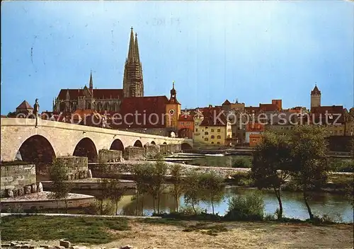 Regensburg Donaupartie Kat. Regensburg