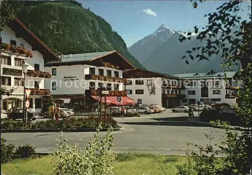 Kaprun Blick auf das Kitzsteinhorn Kat. Kaprun