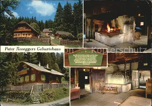 Alpl Peter Roseggers Geburtshaus Kat. Krieglach