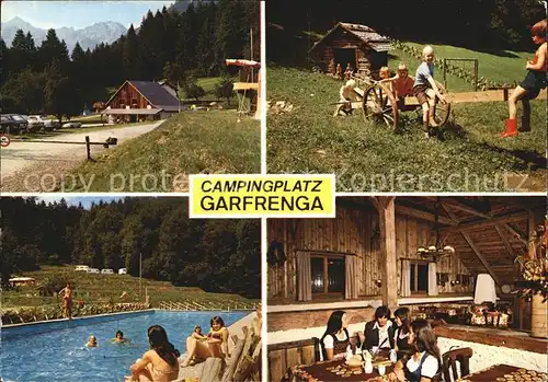 Nenzing Vorarlberg Campingplatz Garfrenga Kat. Nenzing