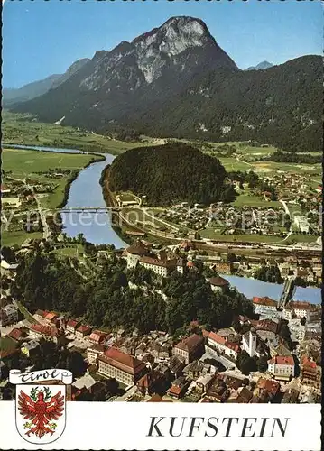 Kufstein Tirol Fliegeraufnahme Historische Festung Kat. Kufstein