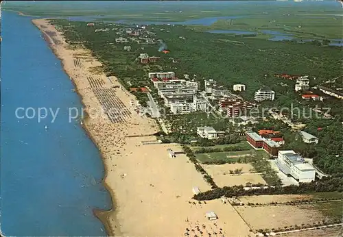 Bibione Fliegeraufnahme Lido del Sole