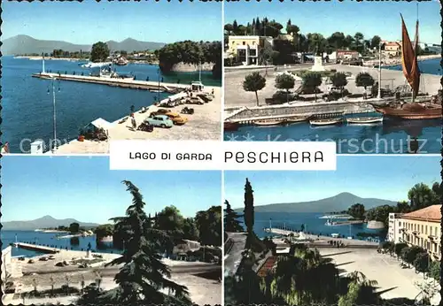 Peschiera Stadtbilder Kat. Lago di Garda Italien