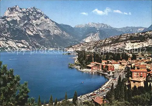 Torbole Lago di Garda Gesmtansicht Kat. Italien