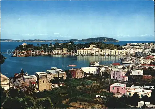 Porto d Ischia Panorama mit Hafen
