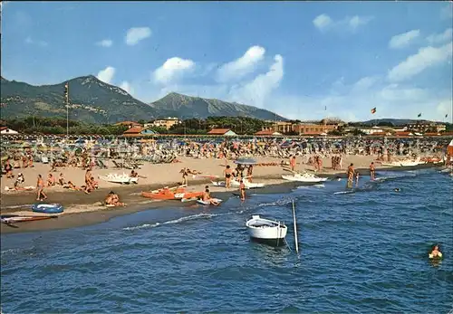 Forte dei Marmi Der grosse Strand Kat. Italien