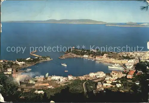 Ischia Fliegeraufnahme Hafen Kat. 