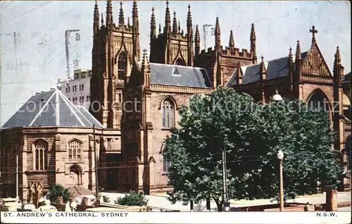 Sydney New South Wales Sankt Andrews Cathedral Kat. Sydney