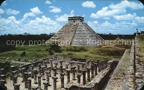 Mexico Yucatan El Castillo Kat. Mexiko