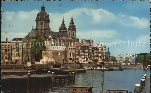 Amsterdam Niederlande Schreierstoren Sint Nicolaaskerk Kat. Amsterdam