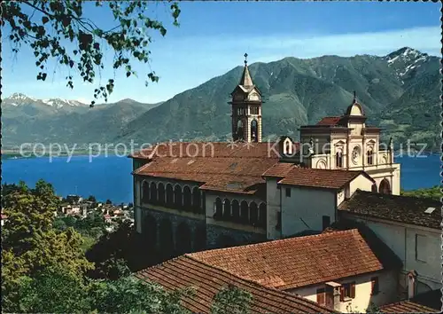 Locarno TI Kirche Madonna del Sasso / Locarno /Bz. Locarno