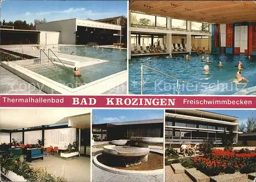 Bad Krozingen Thermalhallenbad Freischwimmbecken  Kat. Bad Krozingen