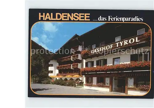 Haldensee Hotel Tyrol  Kat. Oesterreich