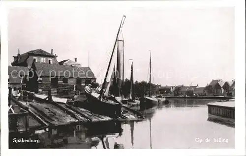 Spakenburg Op de helling Schiff Kat. Bunschoten Spakenburg