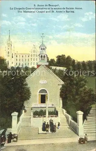 Sainte Anne de Beaupre Chapelle Commemorative Source de Sainte Anne Kat. Ste Anne de Beaupre