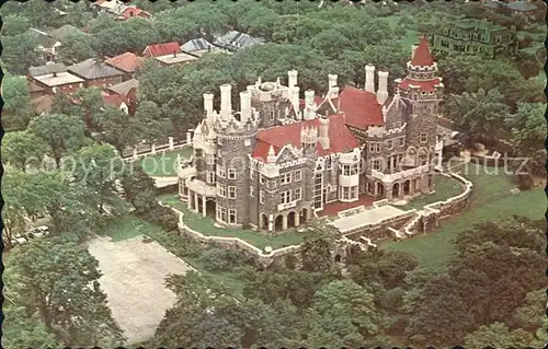 Toronto Canada Casa Loma Castle aerial view Kat. Ontario