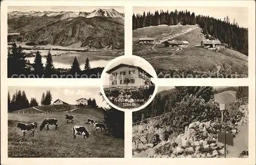 Neureuth Tegernsee Fernblick Alpengarten Berghaus Kuehe Kat. Tegernsee