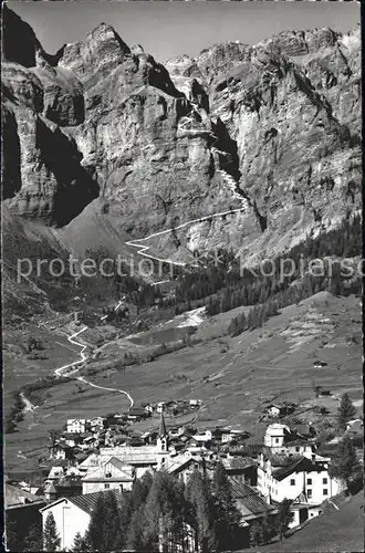 Leukerbad mit Gemmipass Kat. Loeche les Bains