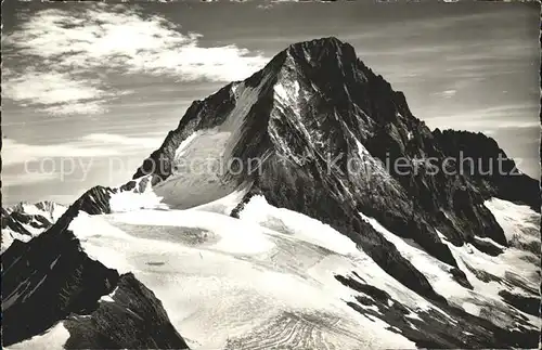 Loetschental Wilerhorn Bietschhorn Gebirgspanorama Berner Alpen Kat. Kippel