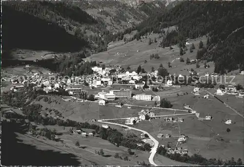 Leukerbad Gesamtansicht Kat. Loeche les Bains