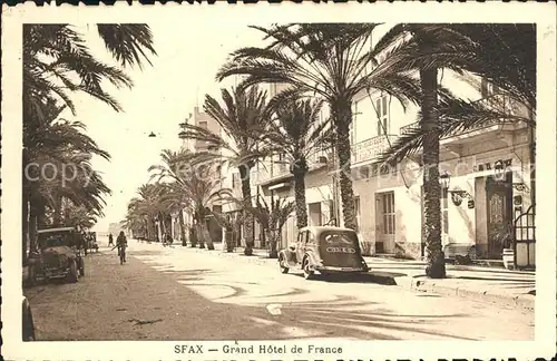 Sfax Grand Hotel de France Palmiers Kat. Tunesien