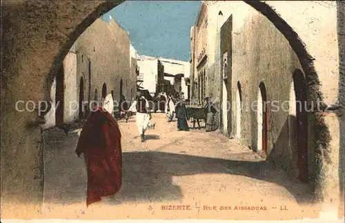 Bizerte Rue des Aissaouas Kat. Tunesien