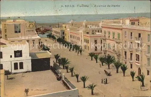 Sfax Avenue de Paris Kat. Tunesien