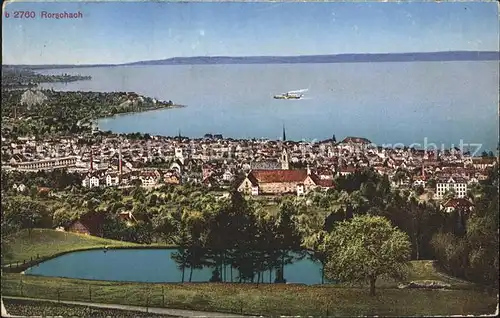 Rorschach Bodensee Panorama Kat. Rorschach