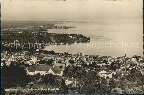 Rorschach Bodensee und Buchten von Horn und Arbon Kat. Rorschach