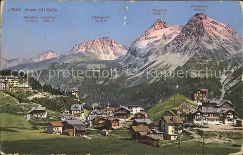 Arosa GR mit Kulm Kat. Arosa