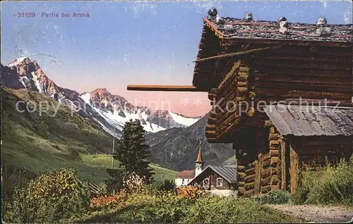 Arosa GR Holzhaus Kat. Arosa