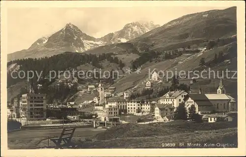 St Moritz GR Kulm Quartier Kat. St Moritz