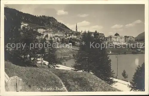 St Moritz Dorf GR  Kat. St Moritz
