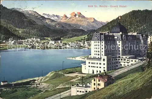 St Moritz GR Grand Hotel Kat. St Moritz