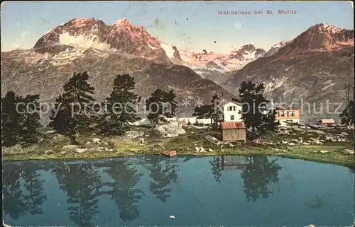 Hahnensee  Kat. St Moritz