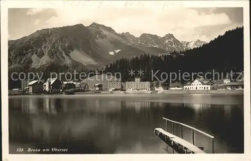 Arosa GR Obersee Kat. Arosa