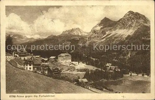 Arosa GR gegen Furkahoerner Kat. Arosa