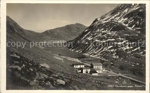 Oberalpsee gegen Calmot Kat. Andermatt