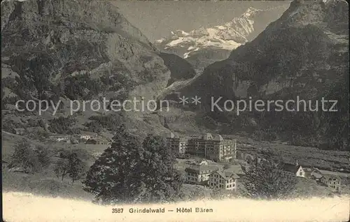 Grindelwald Hotel Baeren Kat. Grindelwald