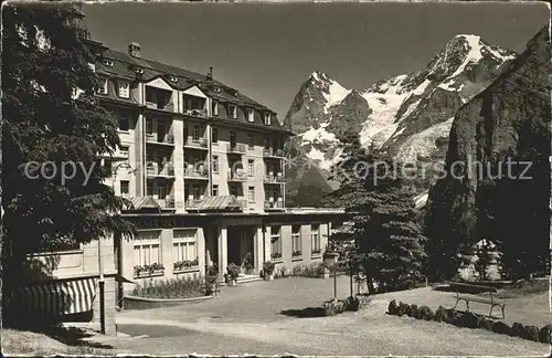 Muerren BE Palace Hotel Eiger Moench Berner Alpen Kat. Muerren