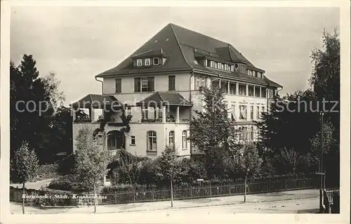 Rorschach Bodensee Staedtisches Krankenhaus Kat. Rorschach