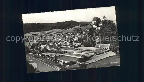 Burgdorf Bern Gesamtansicht mit Schloss Kat. Hasle Burgdorf