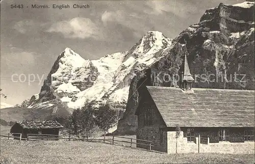 Muerren BE Englische Kirche Kat. Muerren