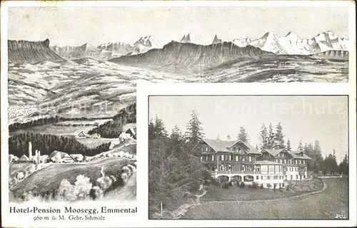 Emmental Region Hotel Pension Moosegg Kat. Hasle Burgdorf