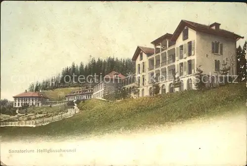 Thun BE Sanatorium Heiligenschwendi Kat. Thun