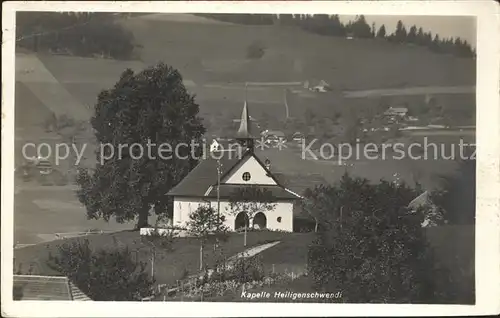 Thun BE Kapelle Heiligenschwendi Kat. Thun