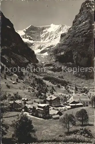 Grindelwald mit Fischerhoerner Kat. Grindelwald